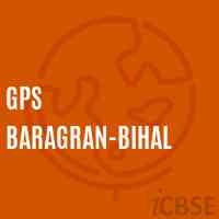 Gps Baragran-Bihal Primary School Logo