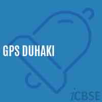 Gps Duhaki Primary School Logo