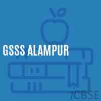 Gsss Alampur High School Logo
