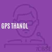 Gps Thanol Primary School Logo