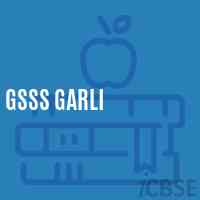 Gsss Garli High School Logo