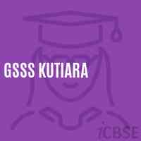 Gsss Kutiara High School Logo