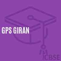 Gps Giran Primary School Logo
