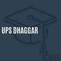 Ups Dhaggar Primary School Logo