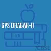 Gps Drabar-Ii Primary School Logo