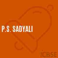 P.S. Sadyali School Logo