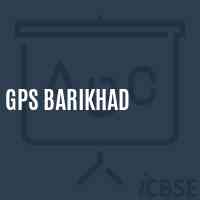 Gps Barikhad Primary School Logo
