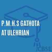 P.M.H.S Gathota At Ulehrian Senior Secondary School Logo
