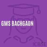 Gms Bachgaon Middle School Logo