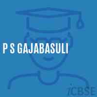 P S Gajabasuli Primary School Logo