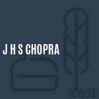 J H S Chopra Middle School Logo