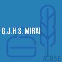 G.J.H.S. Mirai Middle School Logo