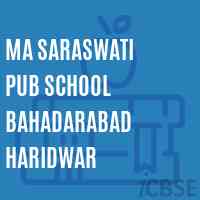 Ma Saraswati Pub School Bahadarabad Haridwar Logo