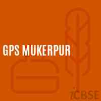 Gps Mukerpur Primary School Logo