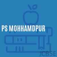 Ps Mohhamdpur Primary School Logo