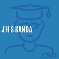 J H S Kanda Middle School Logo
