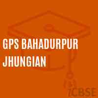 Gps Bahadurpur Jhungian Primary School Logo