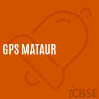Gps Mataur Primary School Logo
