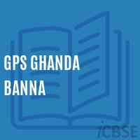 Gps Ghanda Banna Primary School Logo