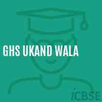Ghs Ukand Wala Secondary School Logo