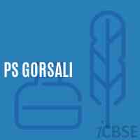 Ps Gorsali Primary School Logo