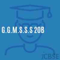 G.G.M.S.S.S 20B Senior Secondary School Logo