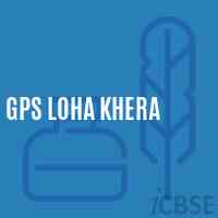 Gps Loha Khera Primary School Logo