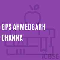 Gps Ahmedgarh Channa Primary School Logo