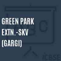 Green Park Extn.-SKV (Gargi) Senior Secondary School Logo