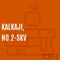 Kalkaji, No.2-SKV Senior Secondary School Logo