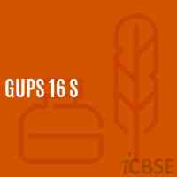 Gups 16 S Middle School Logo