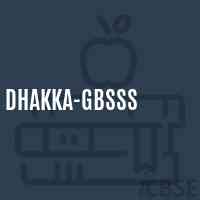 Dhakka-GBSSS High School Logo