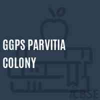 Ggps Parvitia Colony Primary School Logo