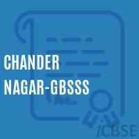 Chander Nagar-GBSSS High School Logo
