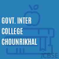 Govt. Inter College Chounrikhal High School Logo