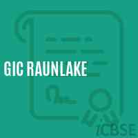 Gic Raunlake High School Logo