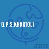 G.P.S.Khartoli Primary School Logo