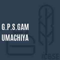 G.P.S.Gam Umachiya Primary School Logo