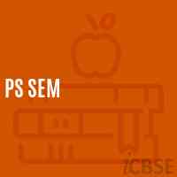 Ps Sem Primary School Logo