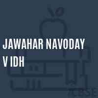 Jawahar Navoday V Idh High School Logo