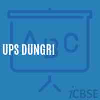 Ups Dungri Middle School Logo