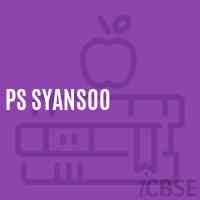 Ps Syansoo Primary School Logo