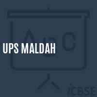 Ups Maldah Middle School Logo