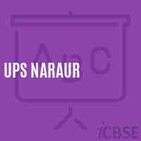 Ups Naraur Middle School Logo
