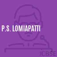 P.S. Lomiapatti Primary School Logo