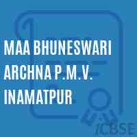 Maa Bhuneswari Archna P.M.V. Inamatpur Middle School Logo