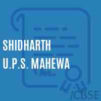 Shidharth U.P.S. Mahewa Middle School Logo