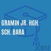 Gramin Jr. Hgh. Sch. Bara High School Logo