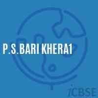 P.S.Bari Khera1 Primary School Logo