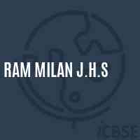 Ram Milan J.H.S Middle School Logo